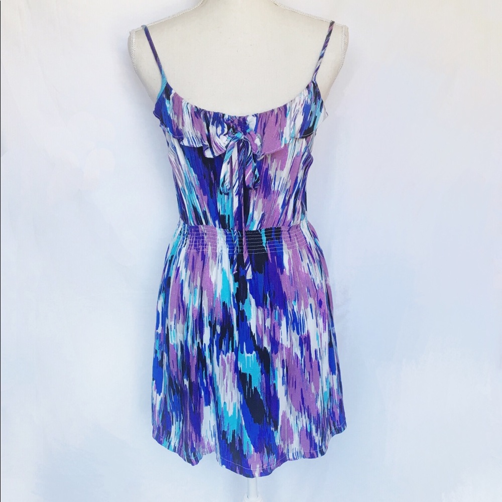 Cute pattern print summer dress